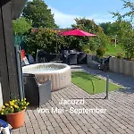Landidylle Mit Garten, Whirlpool Und Klima Appartement *