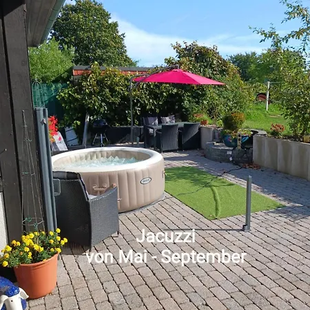 Landidylle Mit Garten, Whirlpool Und Klima Apartment *