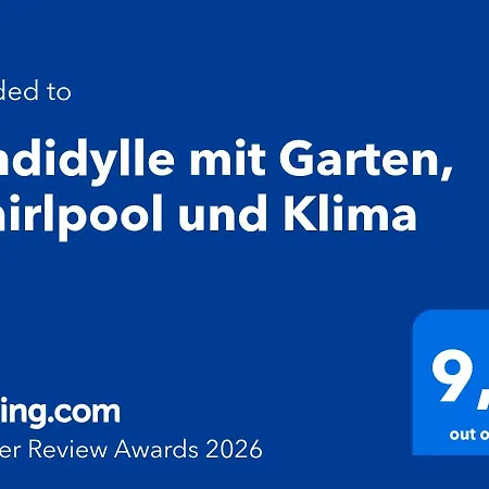 アパート Landidylle Mit Garten, Whirlpool Und Klima Reken