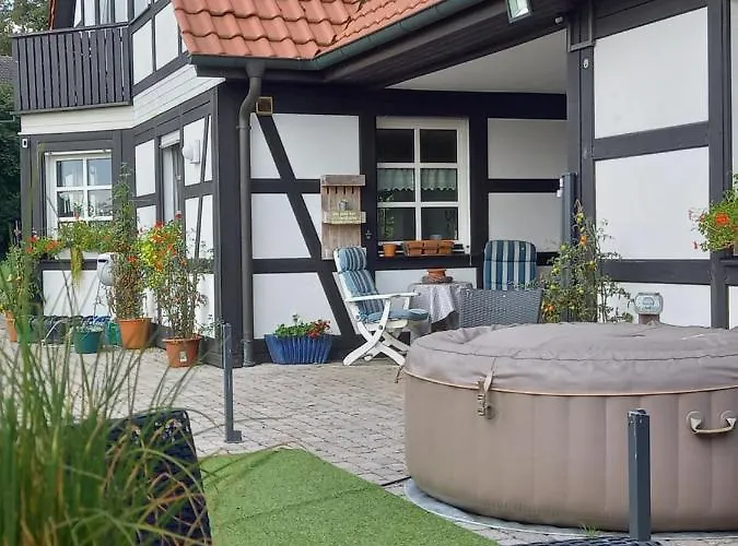 Landidylle Mit Garten, Whirlpool Und Klima Lejlighed Reken