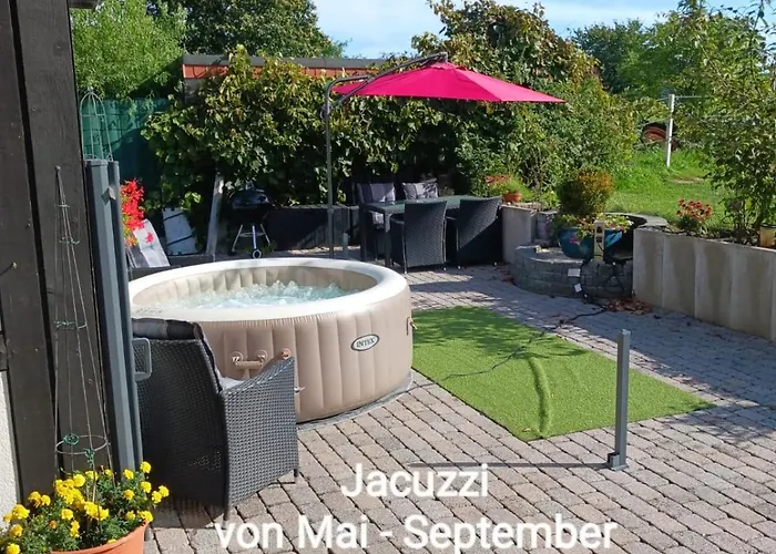 Landidylle Mit Garten, Whirlpool Und Klima Lejlighed *